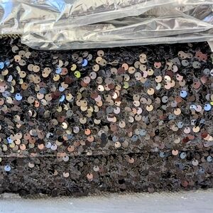 Nicole Miller Sequin Black Women's Bag